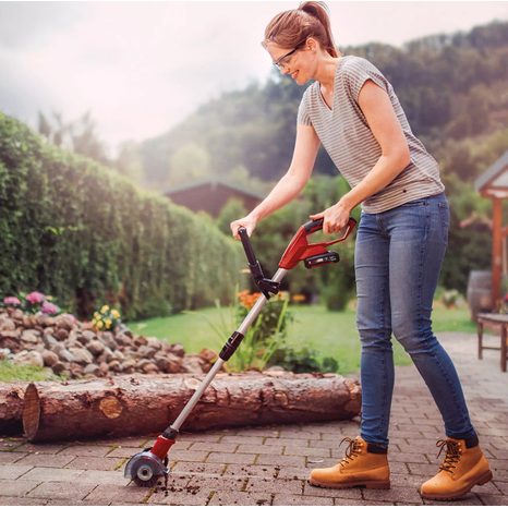 Aku čistič spár Einhell GC-CC 18 Li-Solo 3424050 - 8