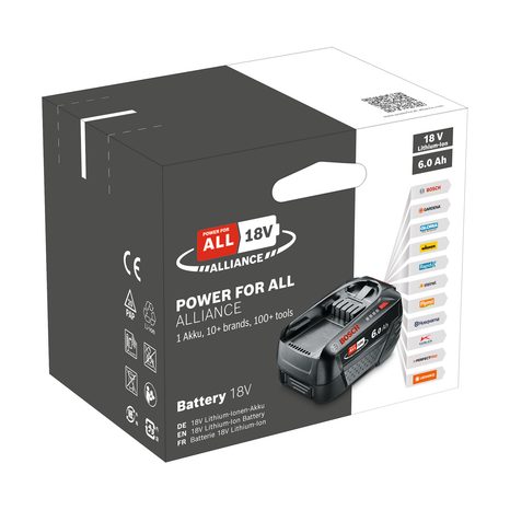 Akumulátor Bosch PBA 18V/6Ah W-C 1600A00DD7 - 3