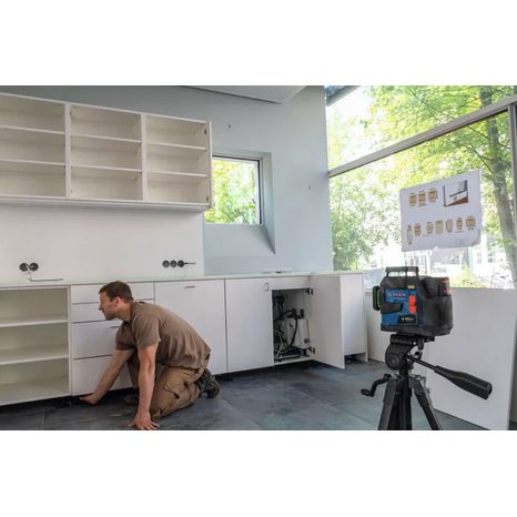 Čárový laserový měřič Bosch GLL 12V-100-33 CG 0601065401 - 5