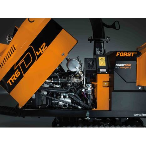 Pásový štěpkovač Först TR6D - 5