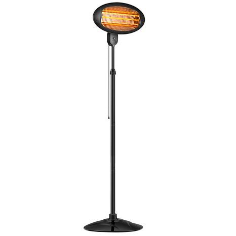 Infrazářič na terasu SOLIGHT 2000W IR03