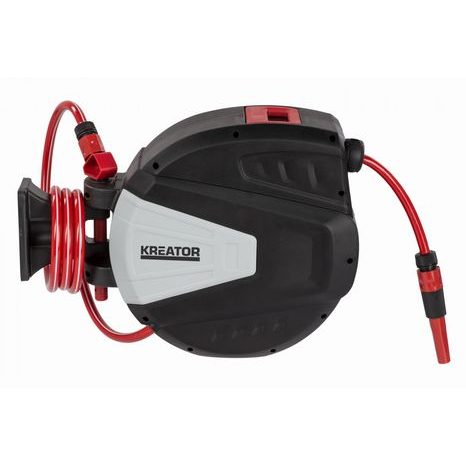 Zahradní hadice 1/2" Kreator KRTGR6713 s automatickým navíjením 20 m - 5