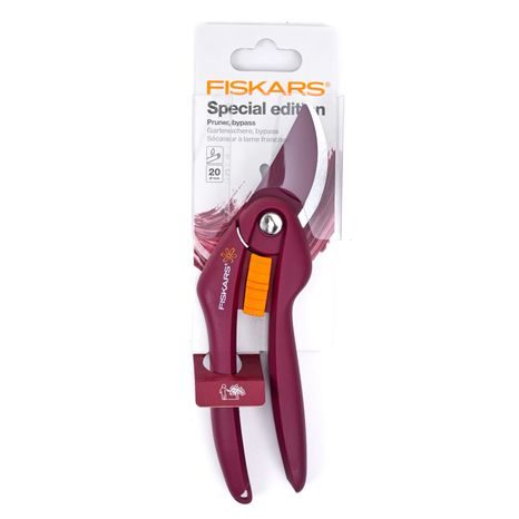 Ruční zahradní nůžky Fiskars Inspiration™ Merlot P26 1027495 - 8