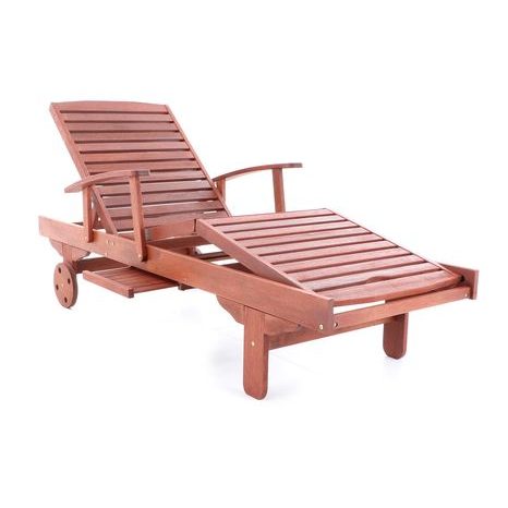 Zánovní - Zahradní lehátko Meranti SPA VeGA - 7