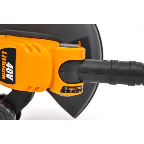 Aku strunová sekačka Riwall PRO RALT 3040 set - 7