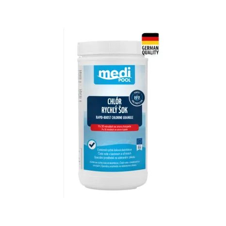 Rapid-BOOST chlorový granulát mediPOOL 1,2 kg - 2