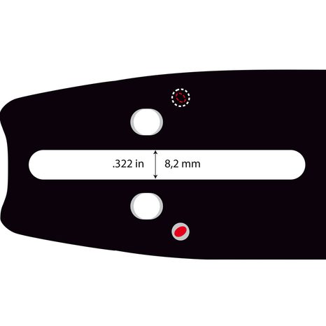 Vodící lišta OREGON 1,3-.325" 38 cm 150MLBK095 - 2