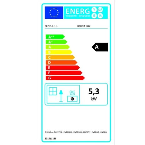 Krbová kamna BLIST Ekonomik LUX / BERNA LUX Antracit - 4