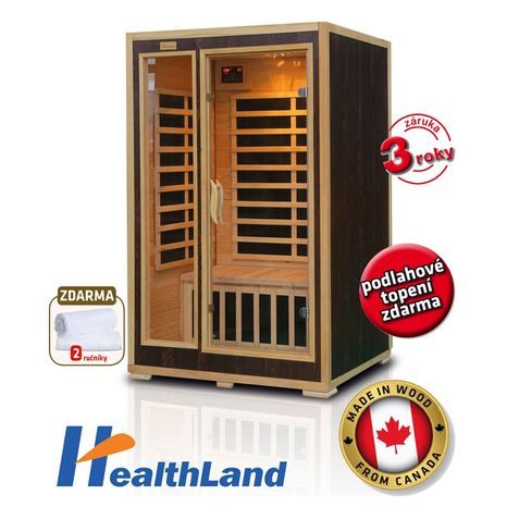 Infrasauna HEALTHLAND Economical 2022 Carbon - 4