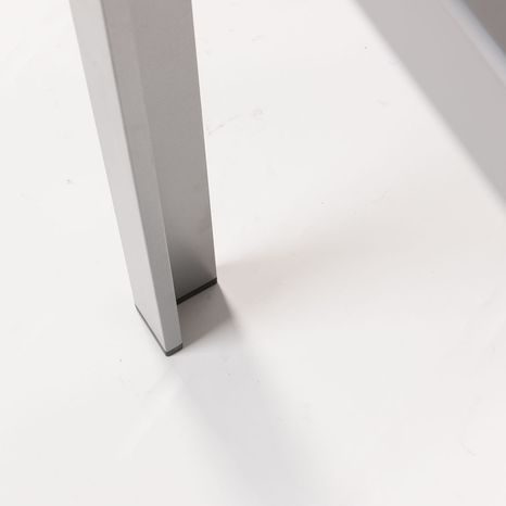 Creador Vergio 4+ - sestava nábytku z hliníku (1x stůl Ryan + 4x židle Vera Basic) - 8