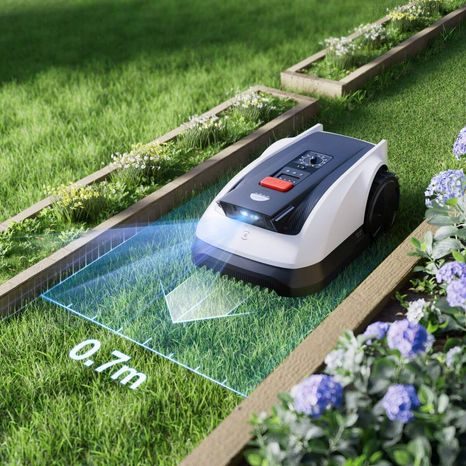 Robotická sekačka ECOVACS GOAT O800 RTK WHITE - 14