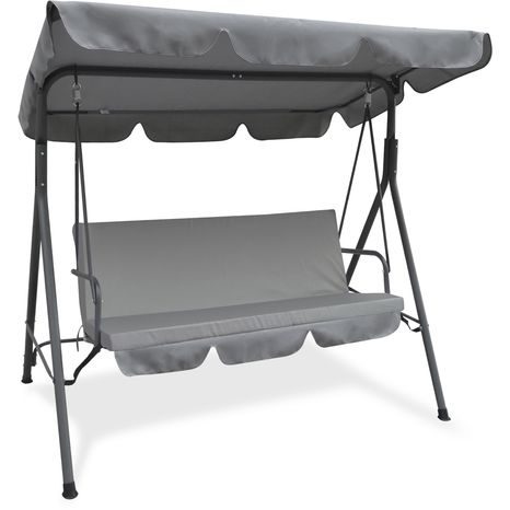 Zahradní houpačka šedá FIELDMANN FDZN 5202