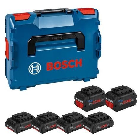Sada akumulátorů Bosch ProCore 18V 6 ks 1600A02A2T