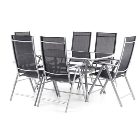 Zahradní sestava 6 se slunečníkem 	VeGA - 5