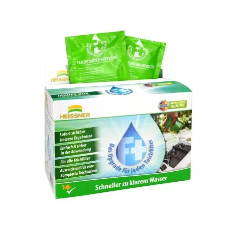 Roční sada přípravku F+ zvýšení účinnosti filtrace Heissner