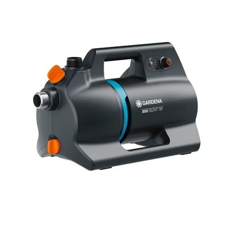 Aku povrchové čerpadlo Gardena 3000 Silent 18V P4A set 14610-20 - 2