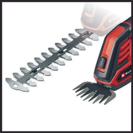 Aku nůžky na trávu a keře Einhell GE-CG 18/100 Li T-Solo 3410310 - 2