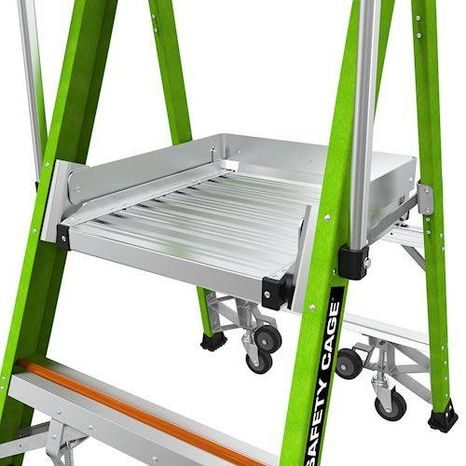 Bezpečnostní skládací žebřík LittleGiant Safety Cage 2.0 M8 19708EN - 8