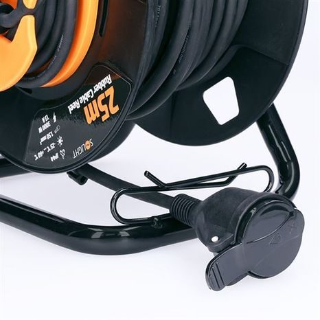 Venkovní prodlužovací kabel SOLIGHT buben 25m, 3x1,5mm² PB30 - 6