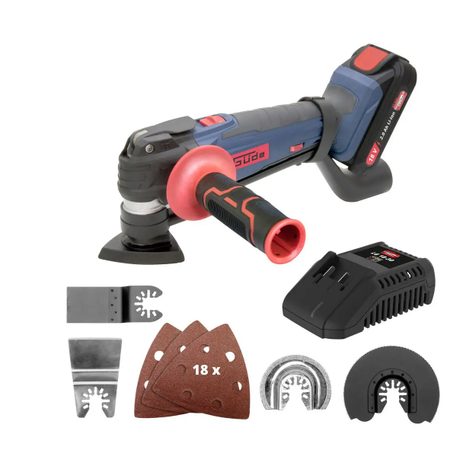 Aku multifunkční oscilační bruska GÜDE MW 18-201-30K 58516 - 2