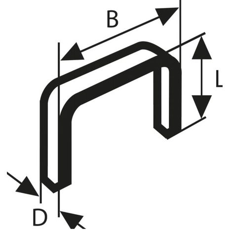 Spony Bosch typ 53/10mm  2609255821