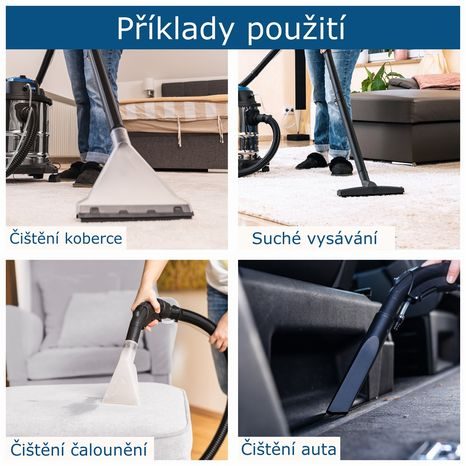 Elektrický vysavač/tepovač 5v1 Scheppach SprayVac 20 5905701901 - 4