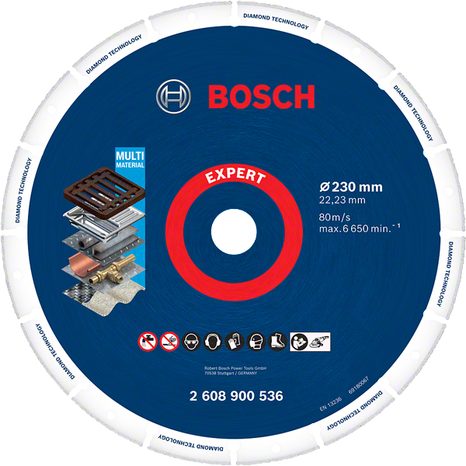 Diamantový kotouč Bosch EXPERT 230 mm 2608900536