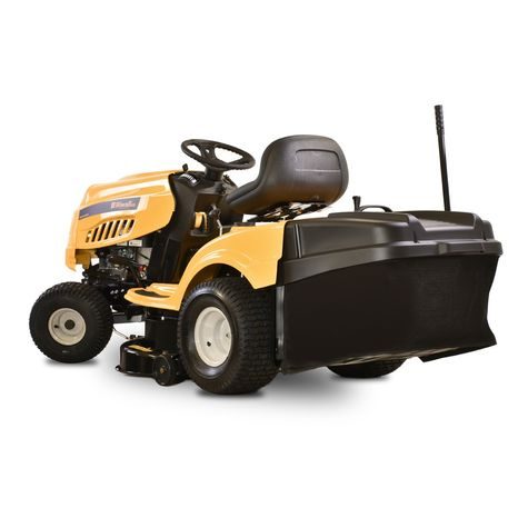 Riwall PRO RLT 92 H - travní traktor se zadním výhozem a hydrostatickou převodovkou + nárazník - 4