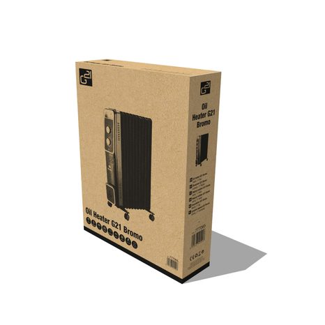 Olejový radiátor G21 Bromo 2500W černý 777065 - 10