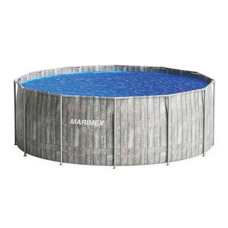 Bazén Florida Marimex 3,66 x 1,22 m ŠEDÉ DŘEVO vč. skimmeru 10340321