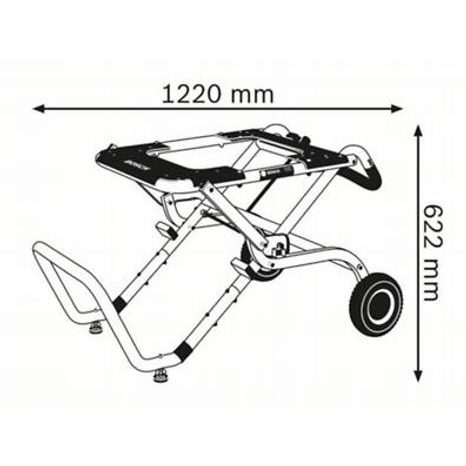 Stůl na pilu Bosch GTA 60 W - 2