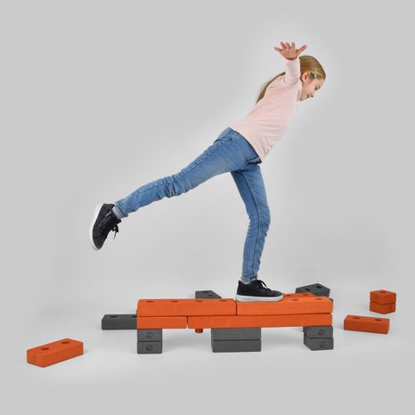 Preklady k tehličkám Birdito C6 oranžové 2ks - 9