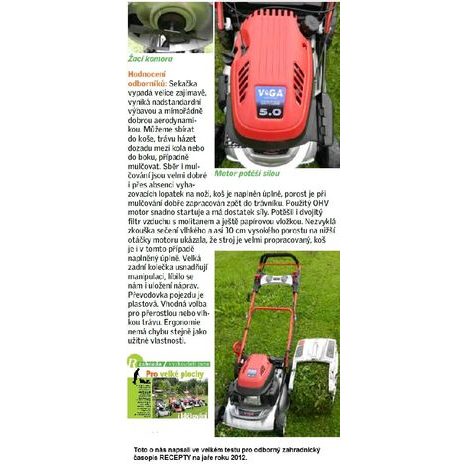 Benzínová kosačka VeGA 525 4SXH 6in1 - 21