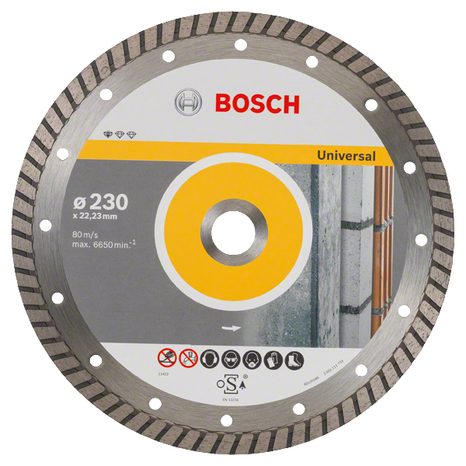 Diamantový kotouč turbo Bosch Standard for universal 230 mm 2608602397