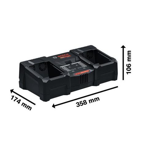 Dvojnabíječka Bosch EXPERT EXAL18V2-320 1600A02YG5 - 3