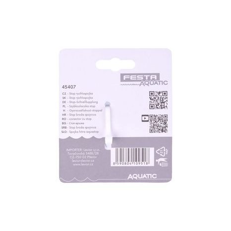 STOP rychlospojka na hadice FESTA AQUATIC 1/2" a 3/4" 45407 - 3
