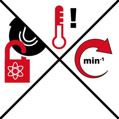 Aku úhlová bruska Einhell TC-AG 18/115 Li-Solo 4431130 - 5