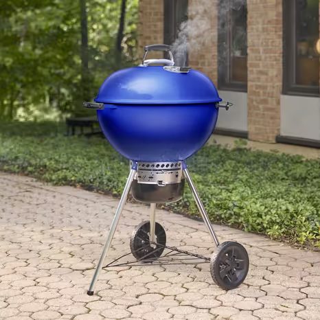 Záhradný gril Weber Master-Touch GBS C-5755 Ø 57 cm Ocean Blue - 2