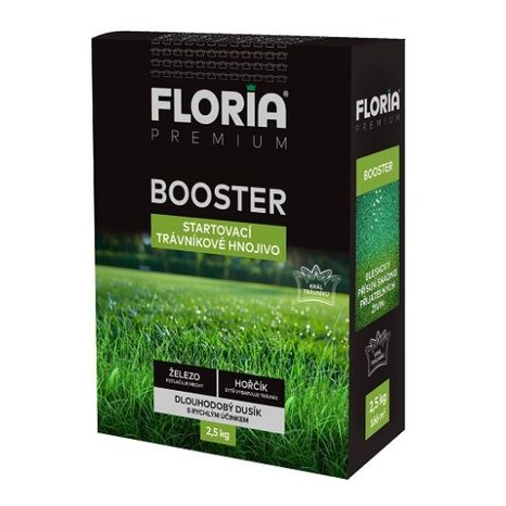 Startovací trávníkové hnojivo FLORIA Booster 2,5 kg