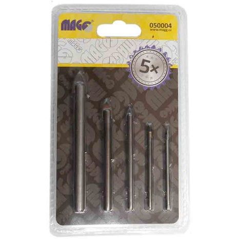 Sada vrtáků do skla MAGG 050004 - 2