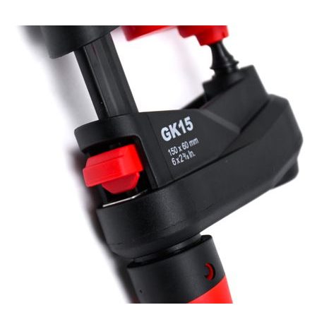 Svěrky Bessey GearKlamp GK15 a palička Halder Simplex 50/40 - 7