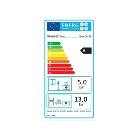Sporák s výměníkem TEMY PRO 18 kW Pravá/Černá - 2