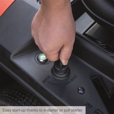 Benzínový rider Scheppach MR 230-61 - 4