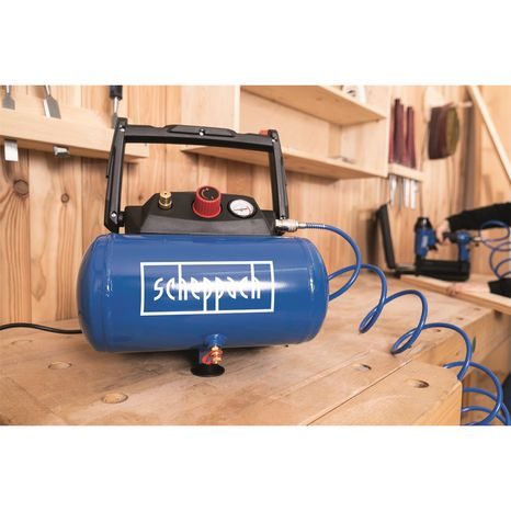 Elektrický bezolejový kompresor Scheppach HC 06 - 3