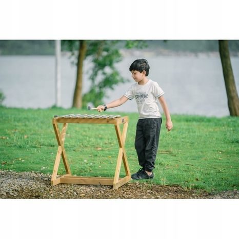 Velký dřevěný xylofon Classic World - 13