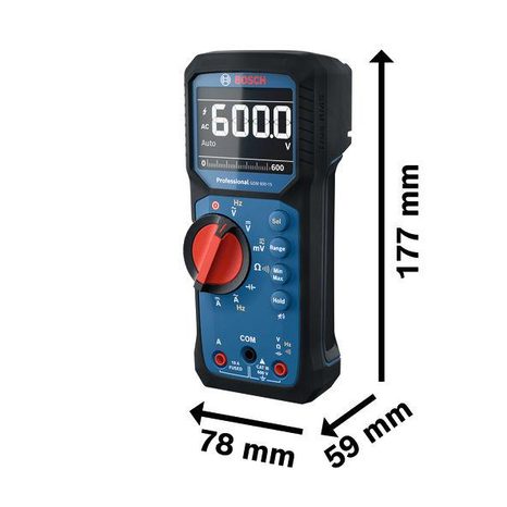 Digitální multimetr Bosch GDM 600-15 Professional + MH1 - 2