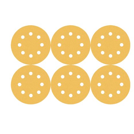 6x Brusný papír Bosch EXPERT C470 115 mm 2608900802 - 4