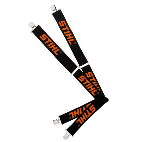 Šle s kovovými sponami STIHL černá