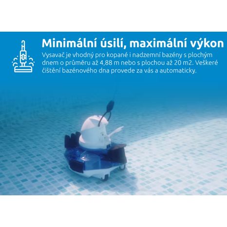 Aku robotický vysavač Marimex SupraVac Hudson 10800037 - 17