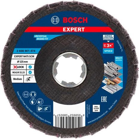 Brusný lamelový kotouč Bosch EXPERT N475 SCM 125 mm 2608901474